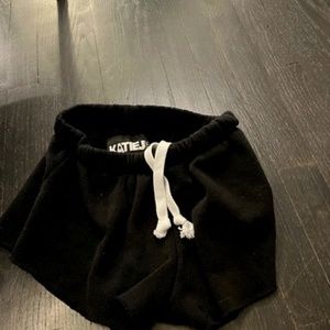 katie j nyc black shorts